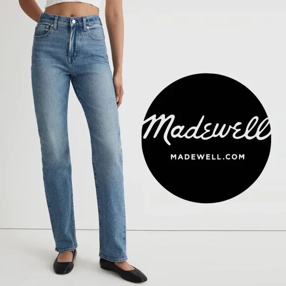 MADEWELL 90's Straight Jean Rondell Wash 27 EUC - Picture 1 of 11